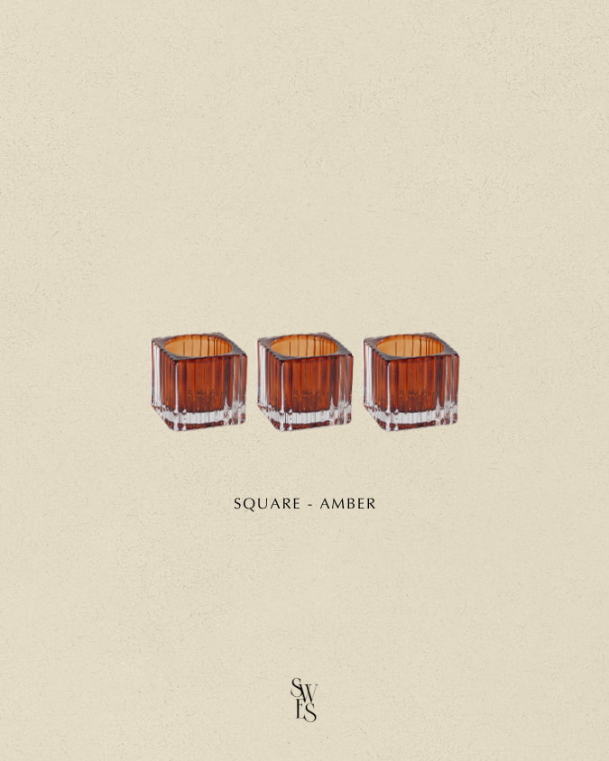 Class Candle Holder - Square Amber.png