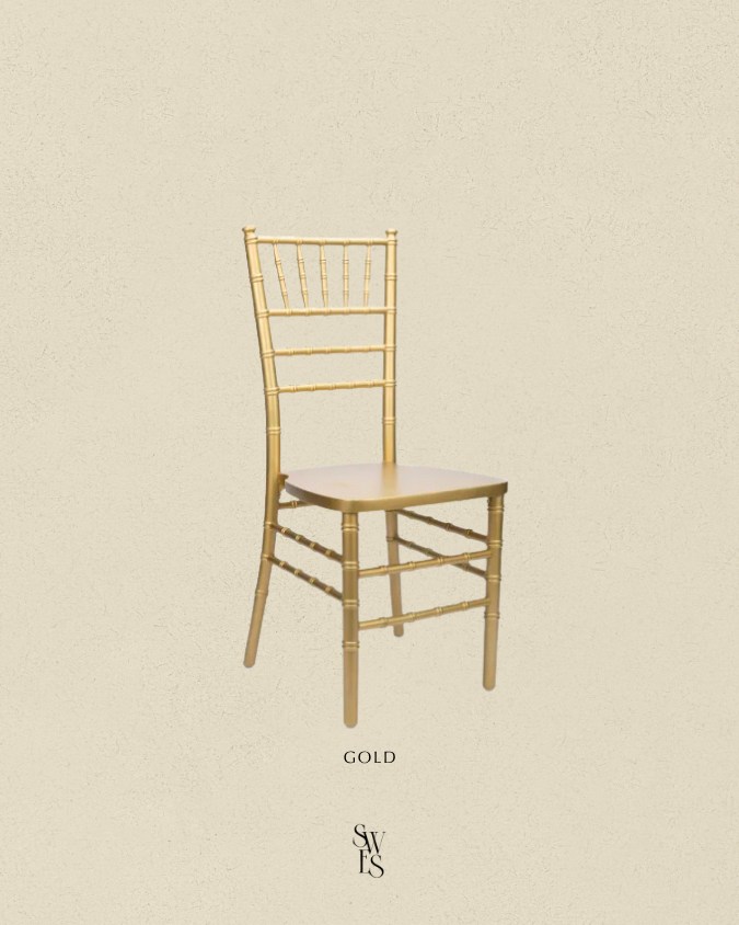 Tiffany Chair - Gold