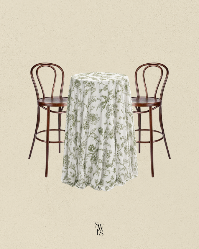 Cocktail Tablecloth Toile Round with Bentwood Stools.png