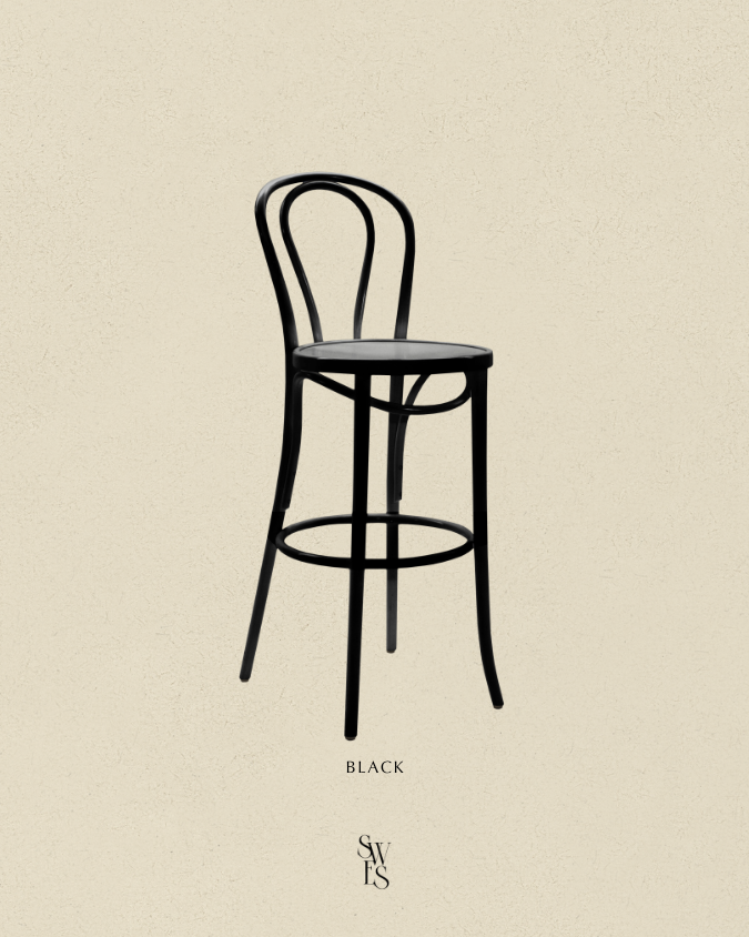 Bentwood Stool - Black.png