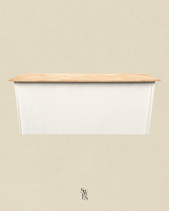 Service Bar – White & Oak