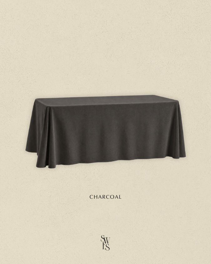Tablecloth Rectangle - Charcoal.png
