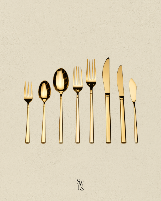 Cutlery - Flatware Gold.png