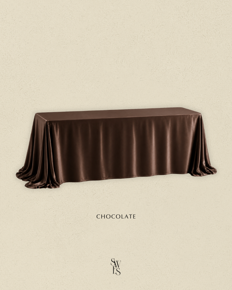 Tablecloth Rectangle Large - Satin Chocolate.png