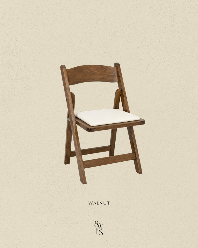 Folding Chair - Walnut