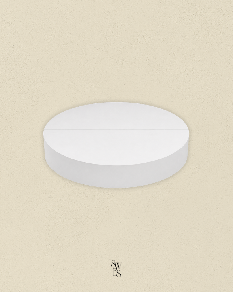 Circular Stage - White