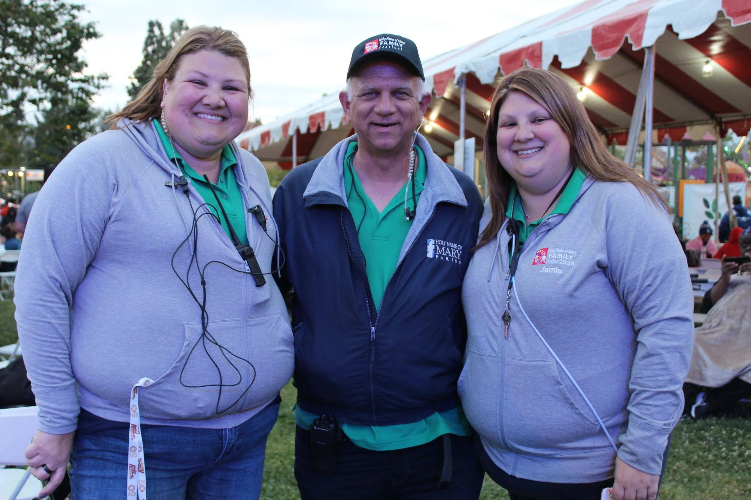 Jenni, Jamie, Fr. Chris.JPG
