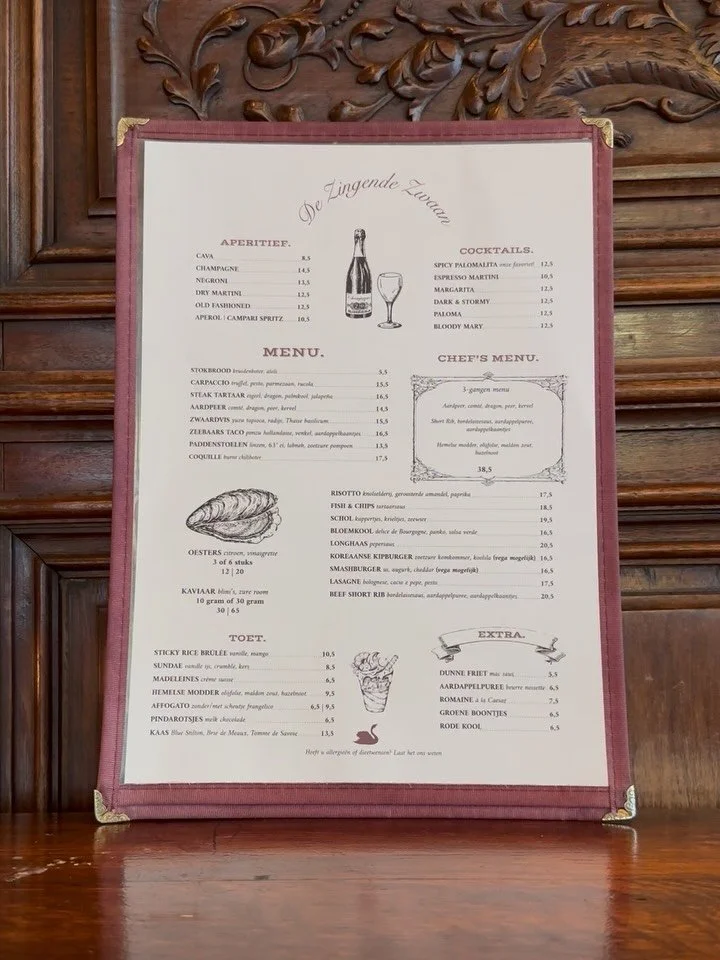 Nieuw seizoen, nieuw menu!โจ