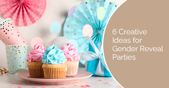 6 creative ideas for gender reveal parties