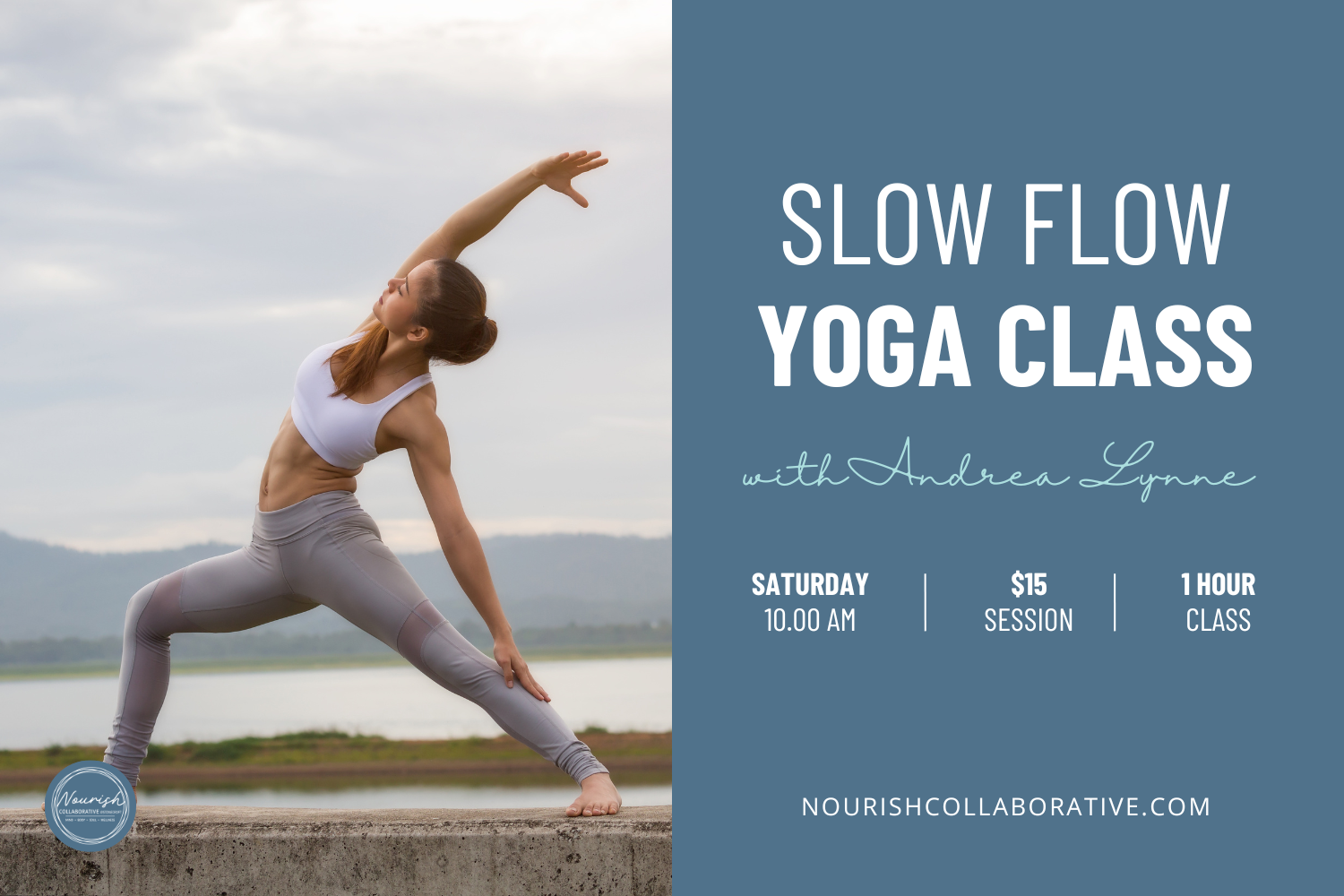 SLOW FLOW YOGA WITH ANDREA LYNNE