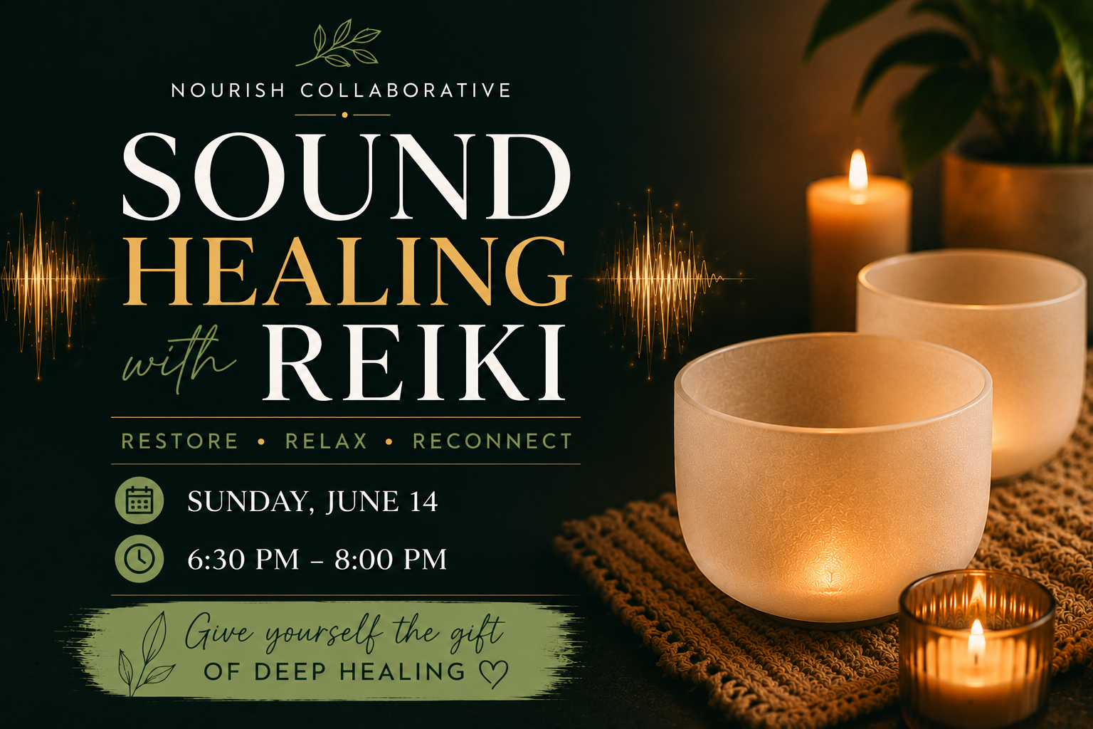 SOUND HEALING WITH REIKI