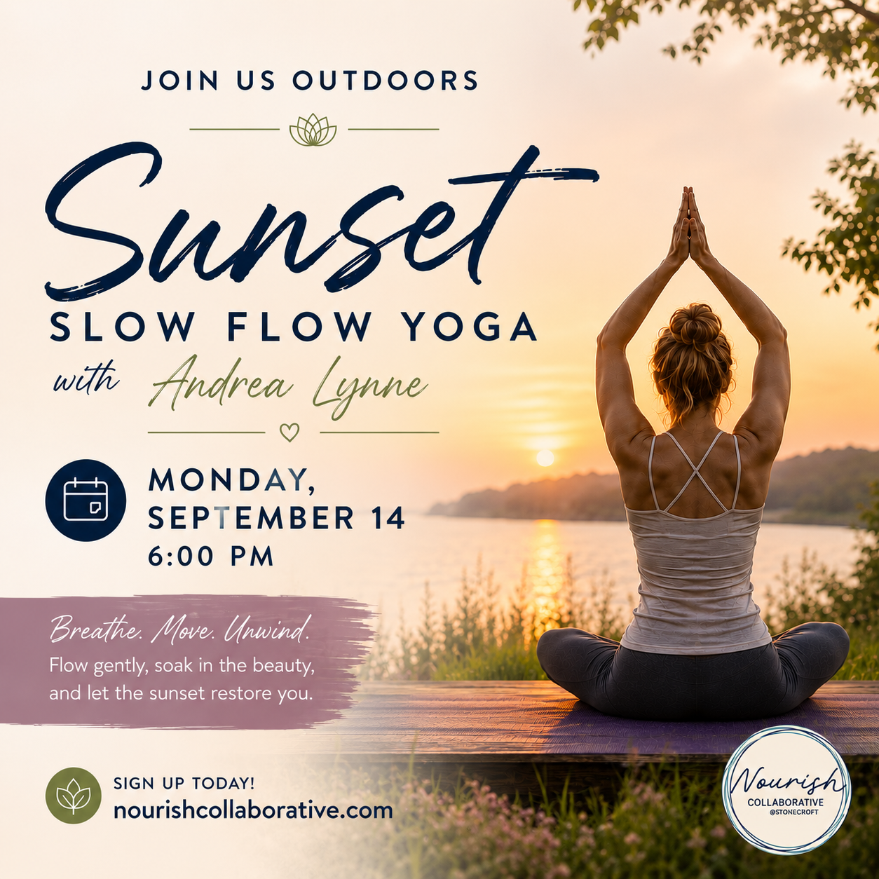Sunset Slow Flow Yoga