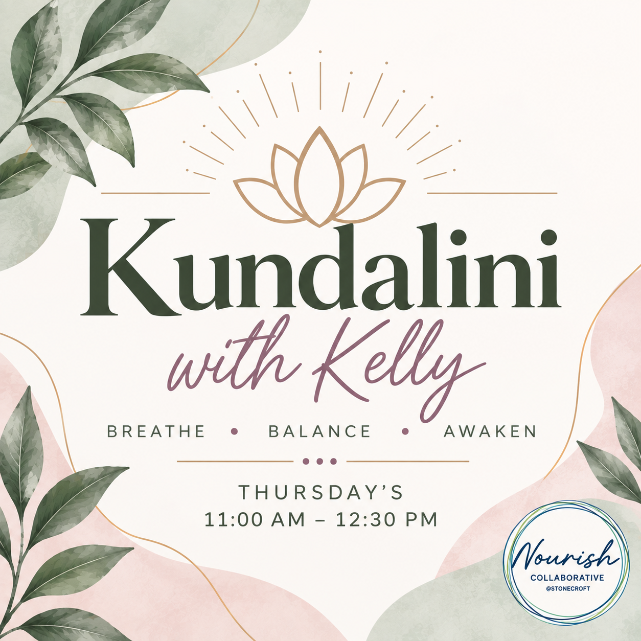 Kundalini with Kelly