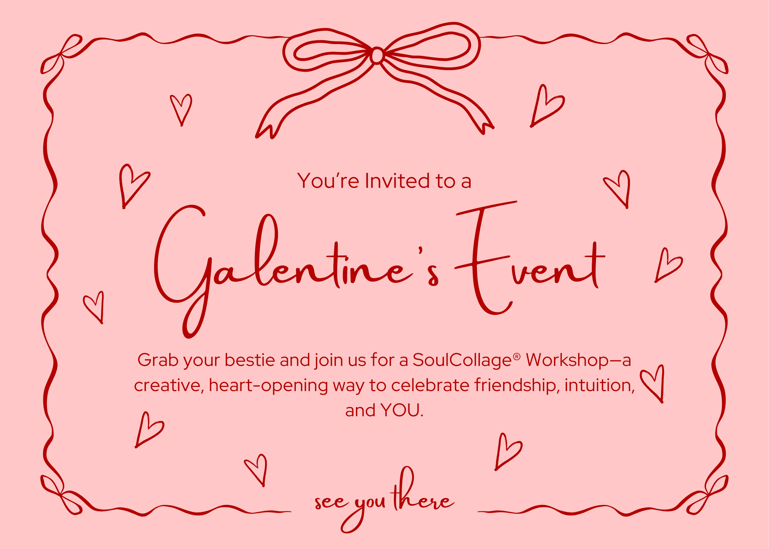 Friday, February 13th | 6-8:30 PM: Galentine's Day Event at Nourish Collaborative