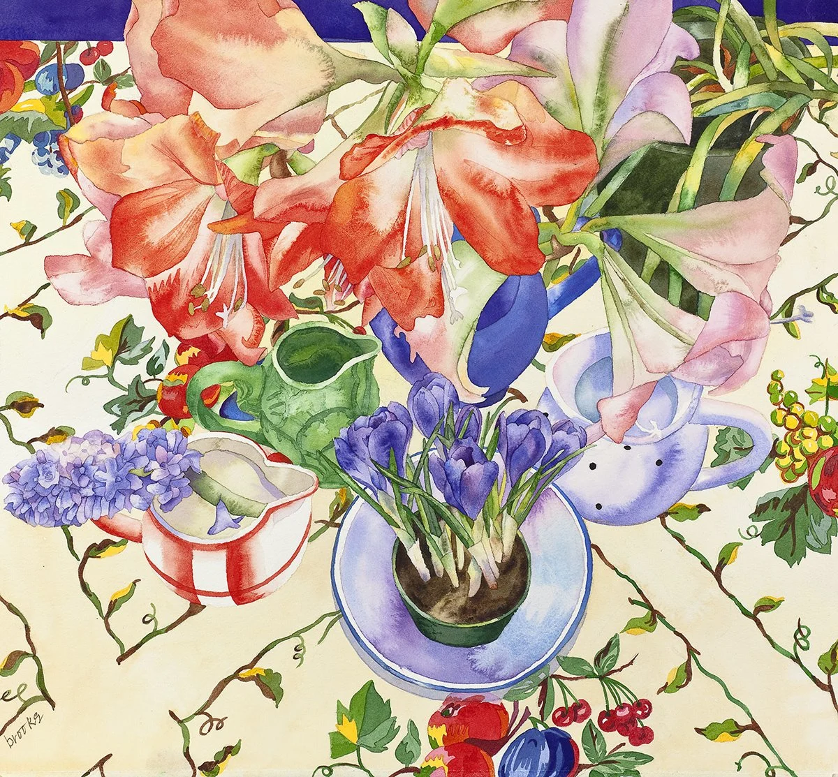 vintage crocus - sold