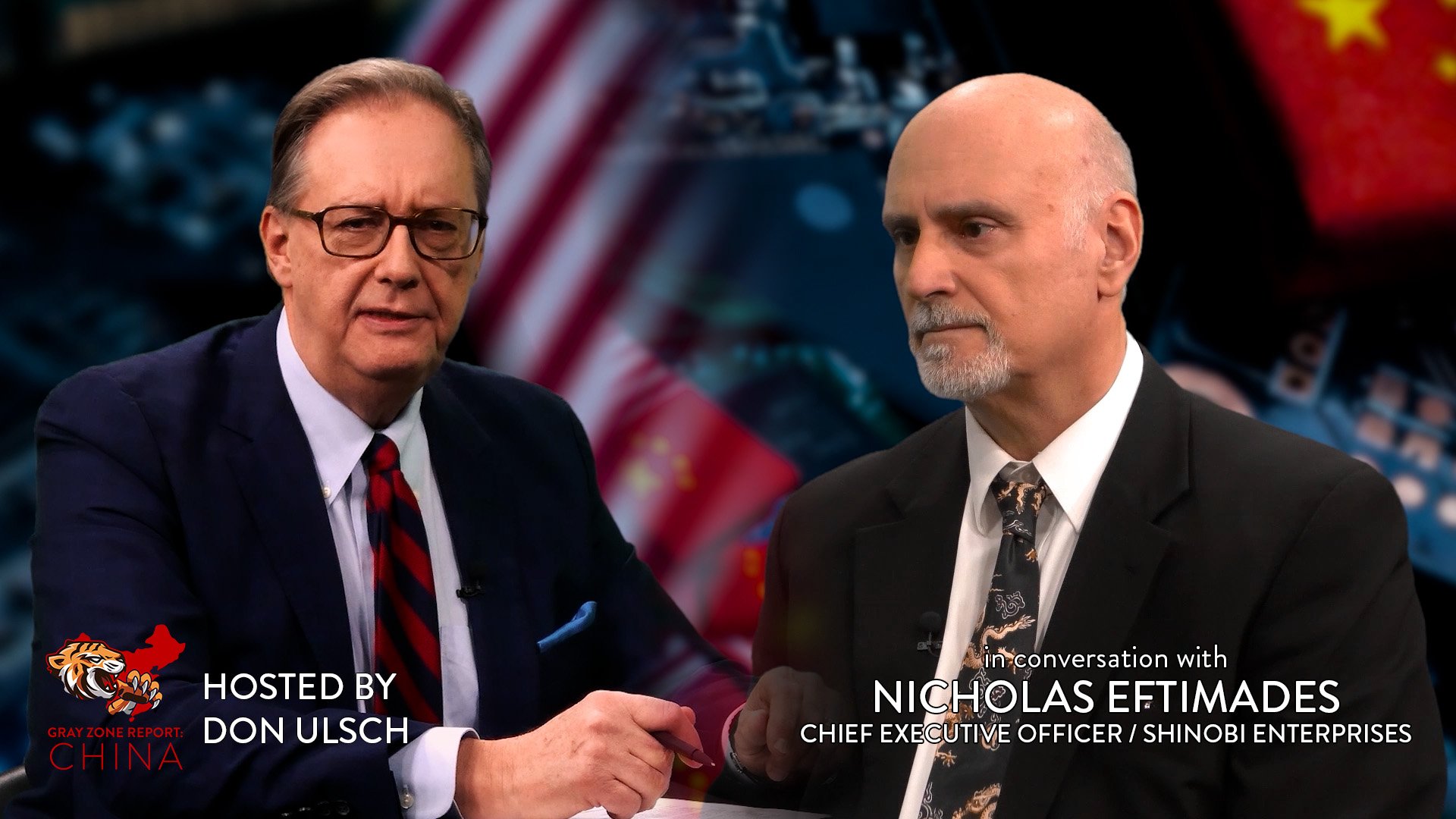 Nicholas Eftimiades discusses China’s intelligence tactics aimed at Silicon Valley and explores the broader covert methods defining today’s U.S.–China Gray Zone competition.

Hosted by Don Ulsch