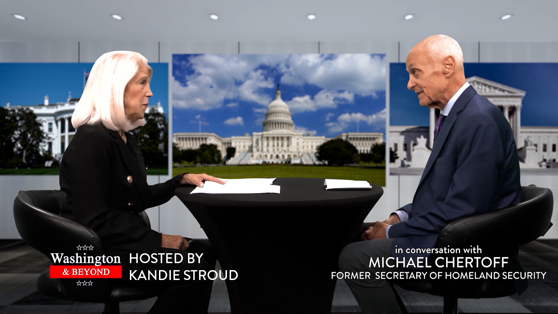 Supply Chain Under Siege: Former Homeland Security Secretary, Michael Chertoff, on Geopolitics, Cyber Threats, and Economic Warfare

On Washington and Beyond, host Kandie Stroud interviews Michael Chertoff, former Secretary of Homeland Security, abou
