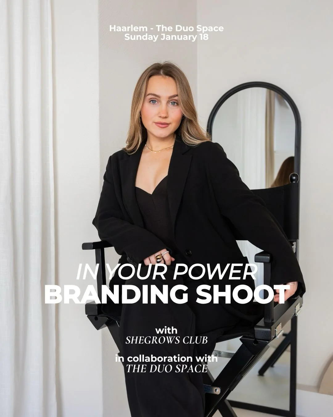 Level up in 2026 with new photos 📸

The next edition of Branding Shoot is coming - and we couldn&rsquo;t be more excited. January 18.

This is for you if:
&bull;⁠ ⁠you want professional photos that truly represent you
&bull;⁠ ⁠you&rsquo;re building 
