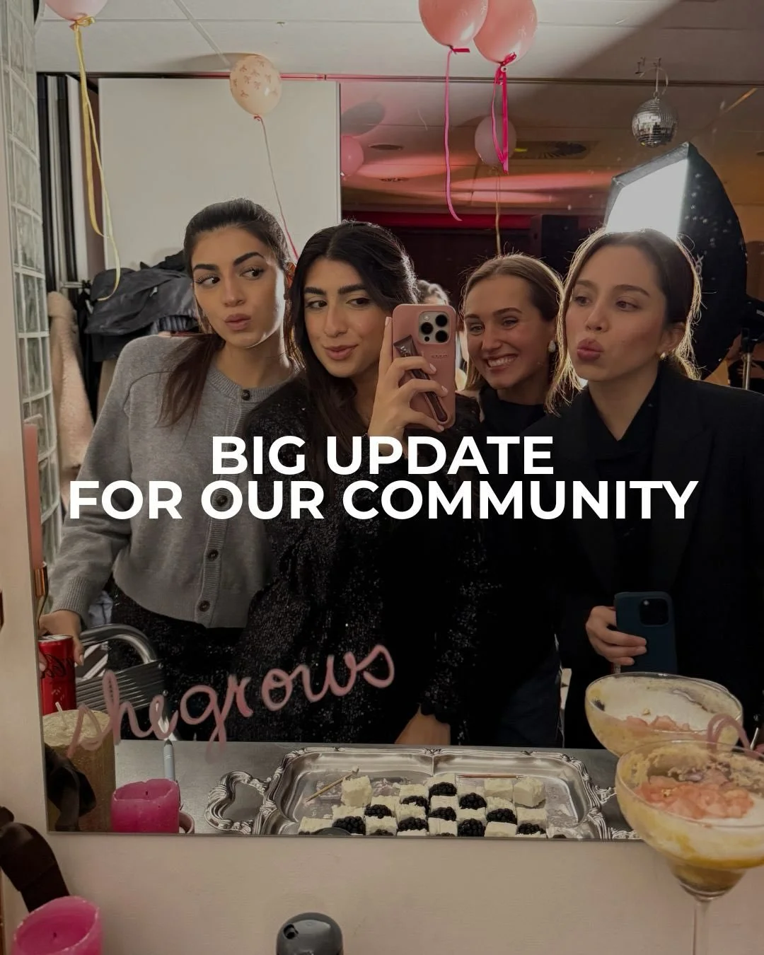 As SheGROWS grew, we started noticing something beautiful.

The cities were growing differently.
Groningen - full of entrepreneurial women building businesses.
Amsterdam - ready for deeper connection, expansion, alignment.

And as we, the founders - 