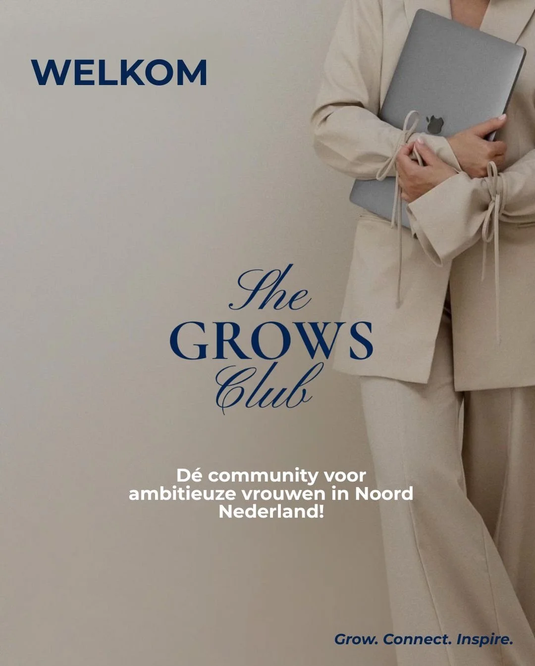 Welkom 💙 D&eacute; plek voor de leukste evenementen voor ambitieuze vrouwen 🥂 Alles gerelateerd aan de balans tussen werk en priv&eacute;. Want wij geloven dat groei pas begint bij jezelf. Ontspanning, rust en verzorging zijn immers net zo belangri