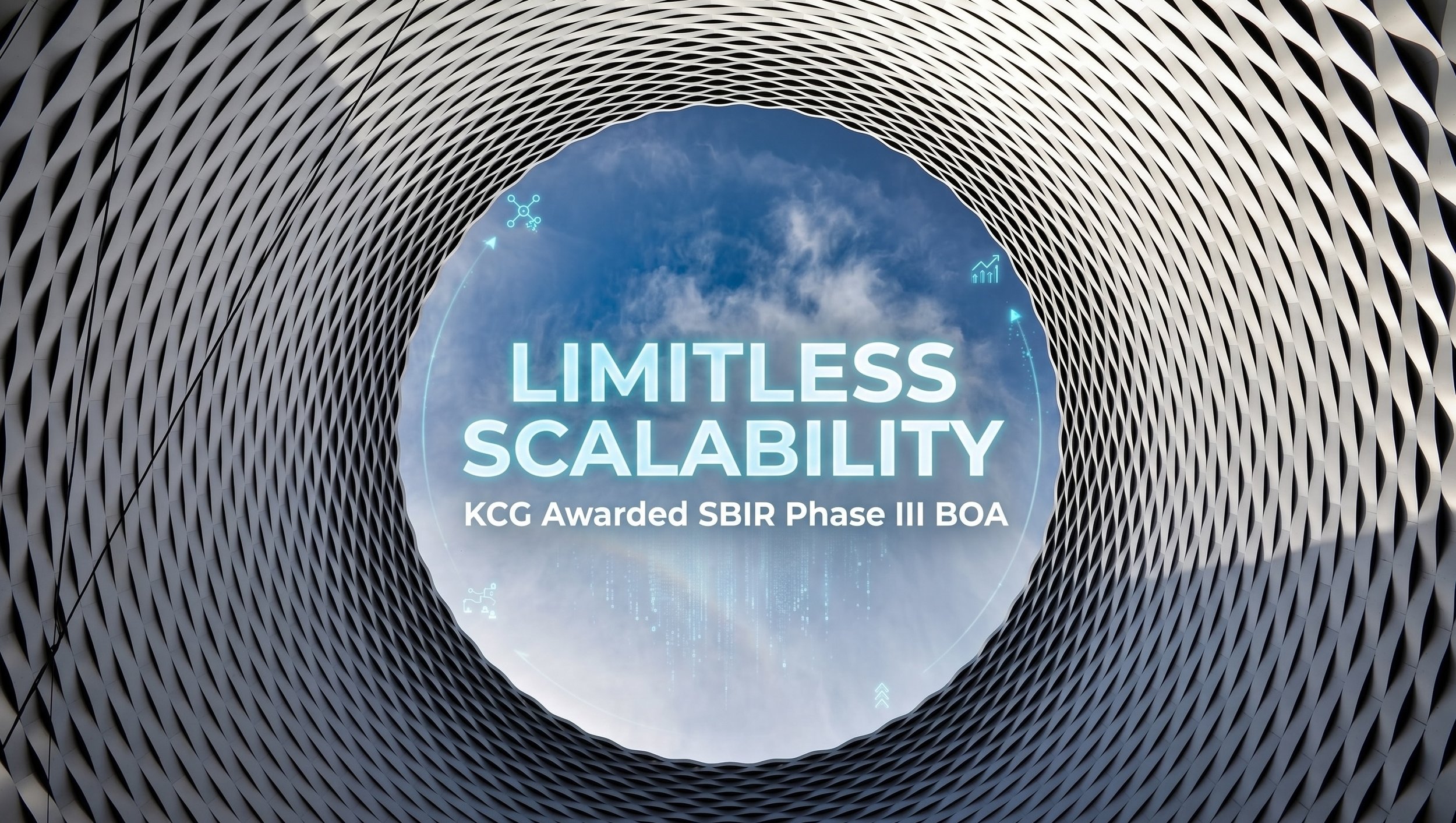 Limitless Scalability: KCG Awarded SBIR Phase III BOA