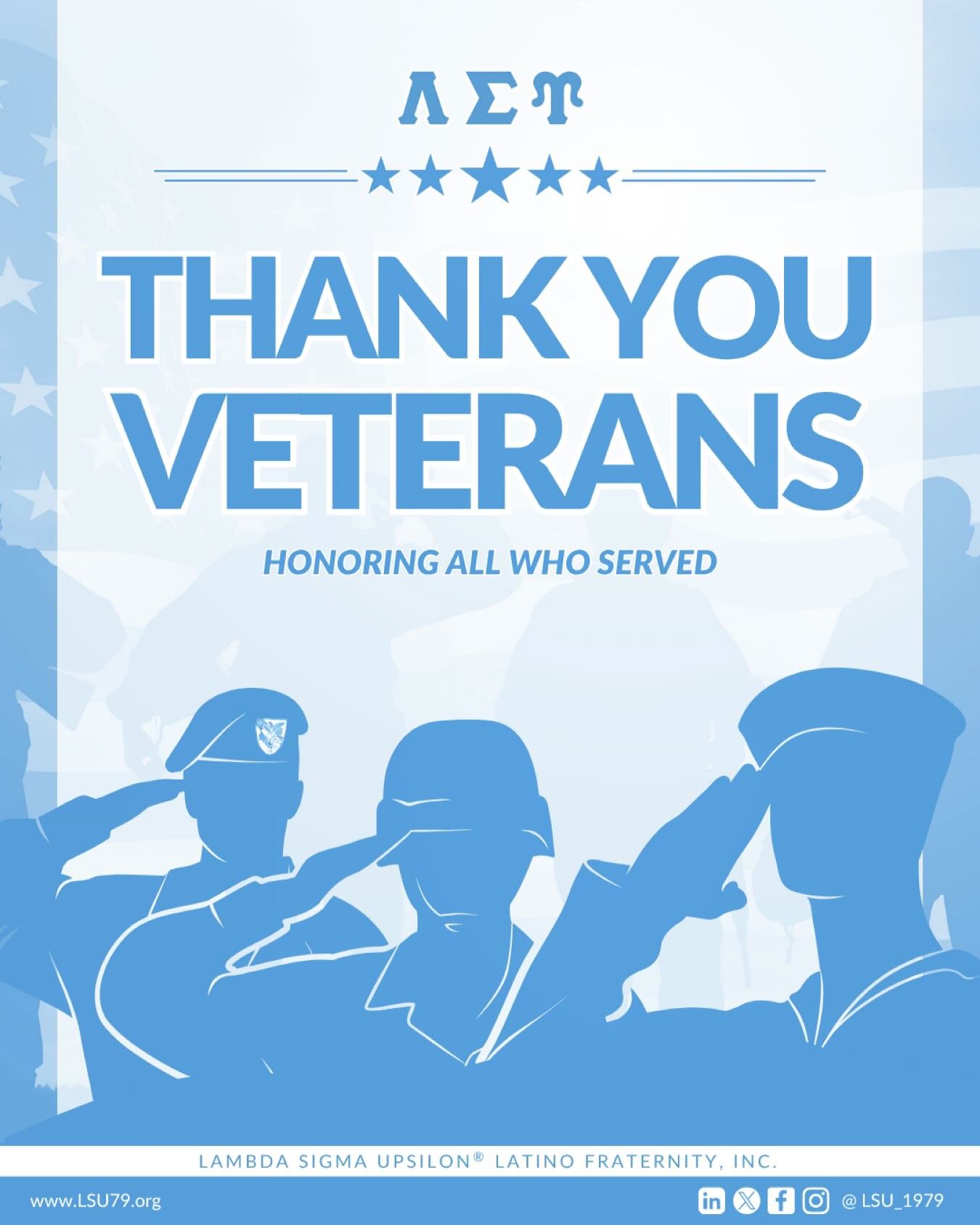 🔹Today, Veterans Day is a celebration to honor all of America&rsquo;s veterans for their patriotism, love of country, and willingness to serve and sacrifice for our freedoms. It is also a day for reflection and remembrance.

🔹To our over 1️⃣2️⃣5️⃣+