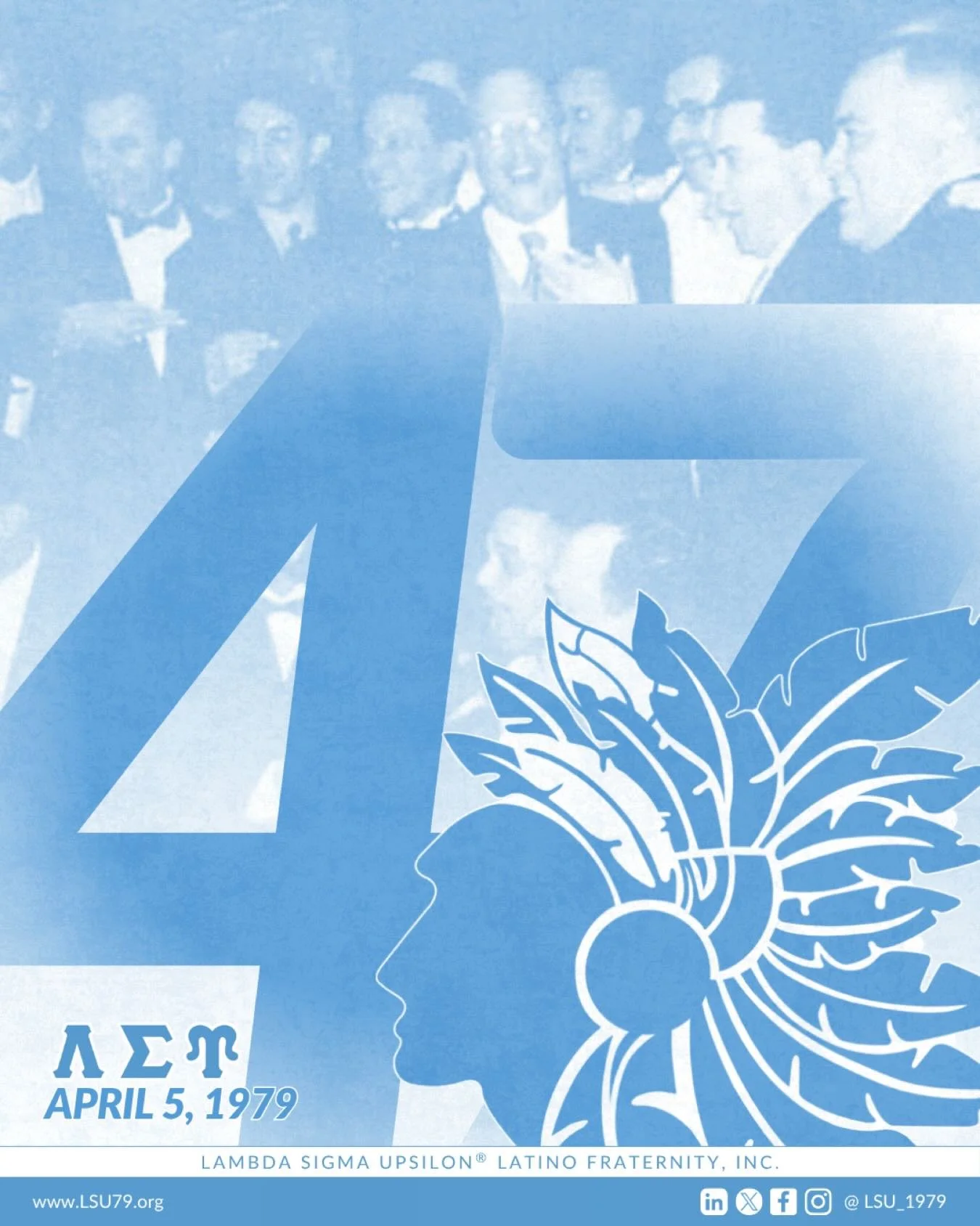 🔹 47 Years of Legacy, Impact, and Brotherhood 🏹
4️⃣7️⃣ years ago, 20 Latino collegiate men gathered in Tillett Hall at Livingston College of Rutgers University&ndash;New Brunswick and built more than an organization. They built a movement. Born out
