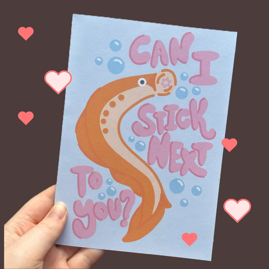 Can I Stick Next to You Card