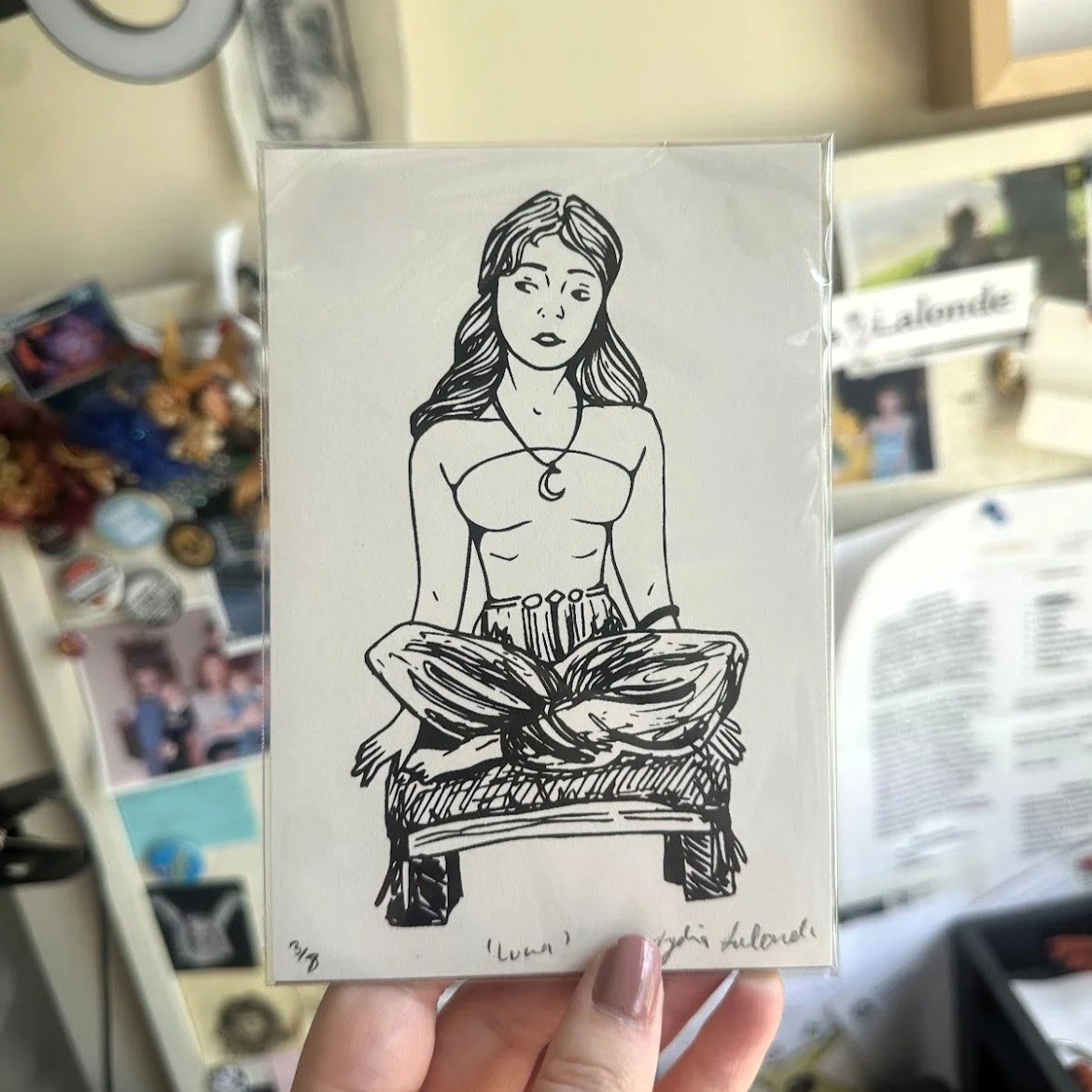Luna Screenprint
