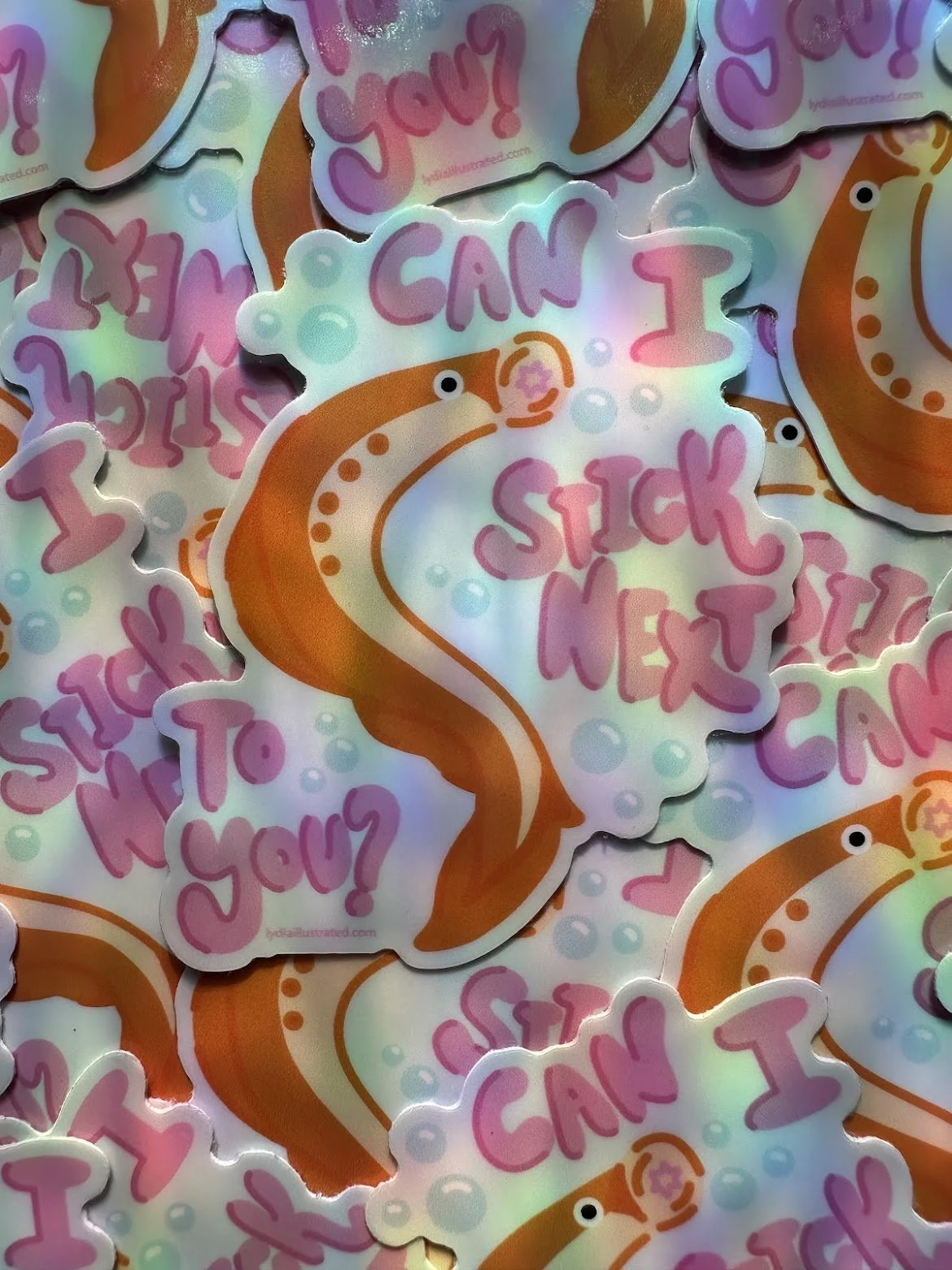 Can I Stick Next to You? Sticker