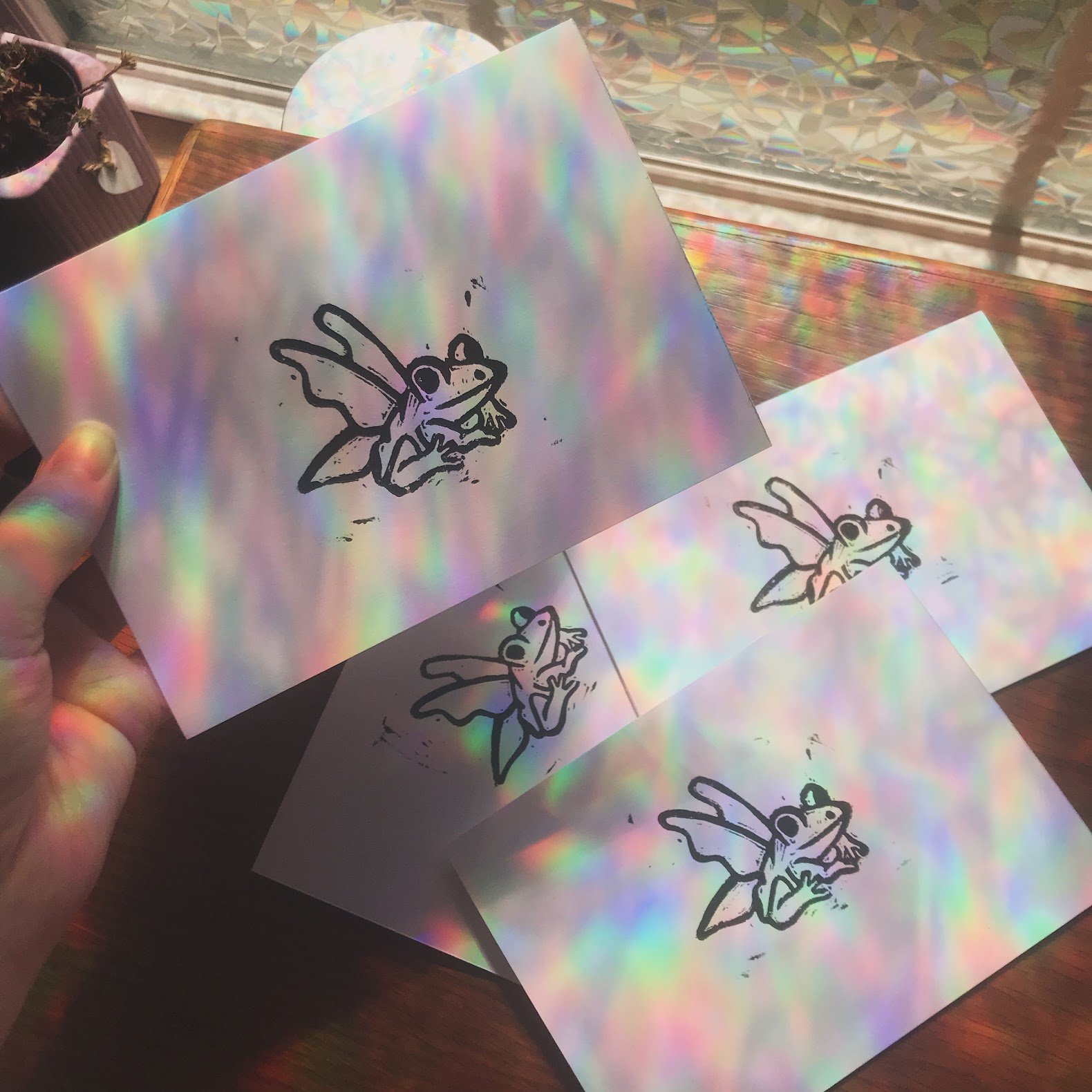 Fairy Frog Greeting Card