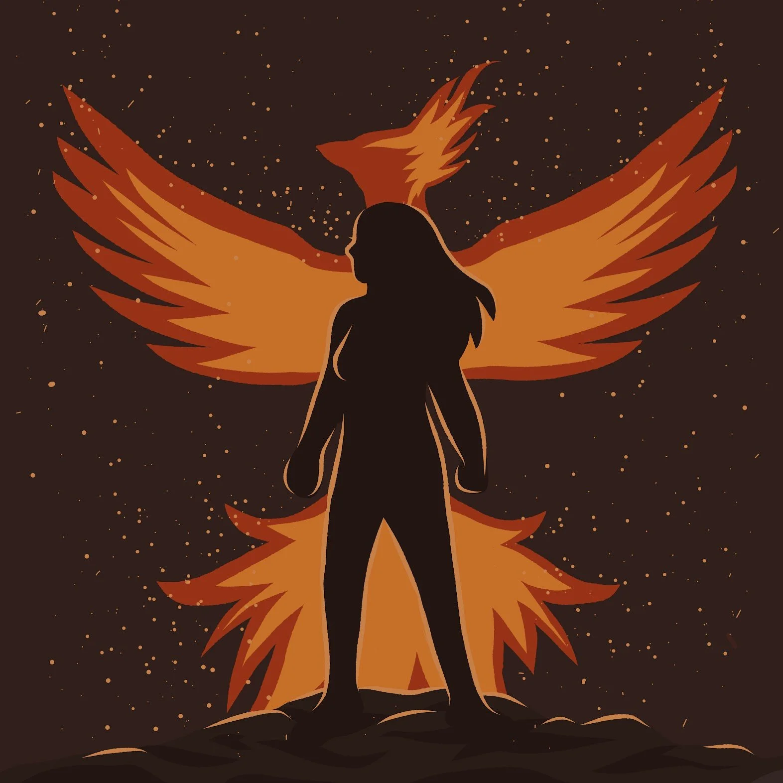 Final illustration before final touches and text