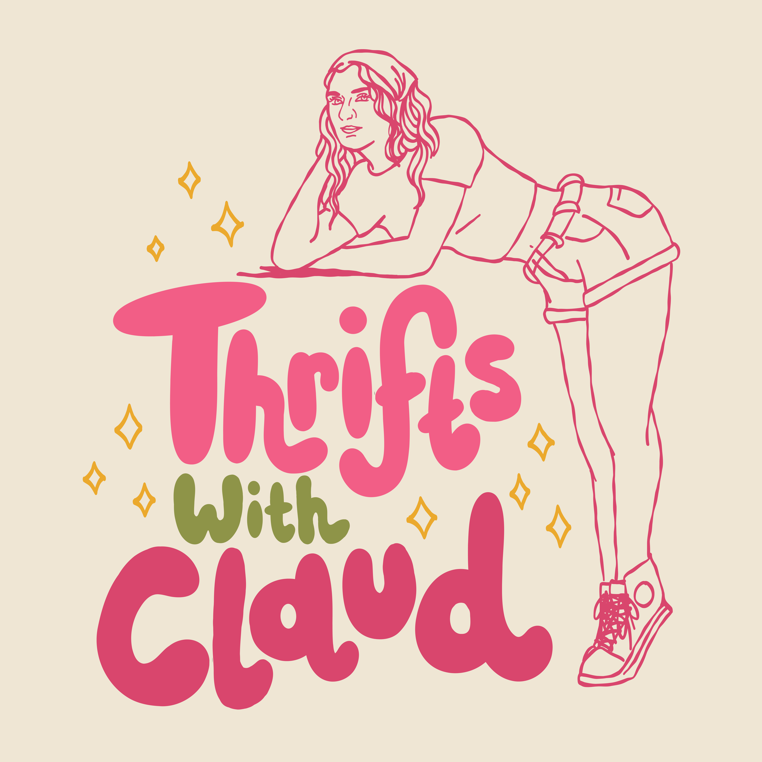 Thrifts with Claud - Logo Design