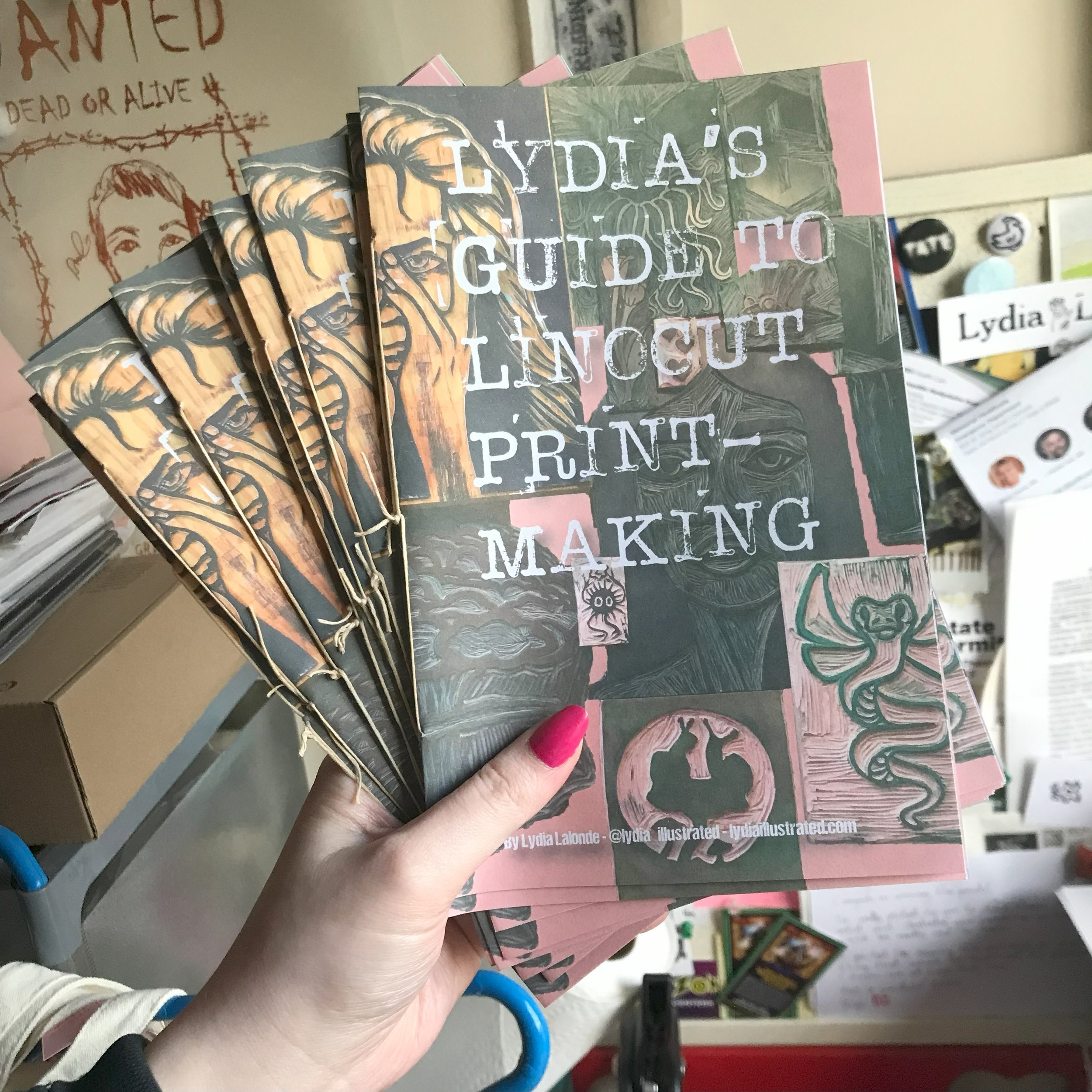 Lydia's Guide to Printmaking Zine