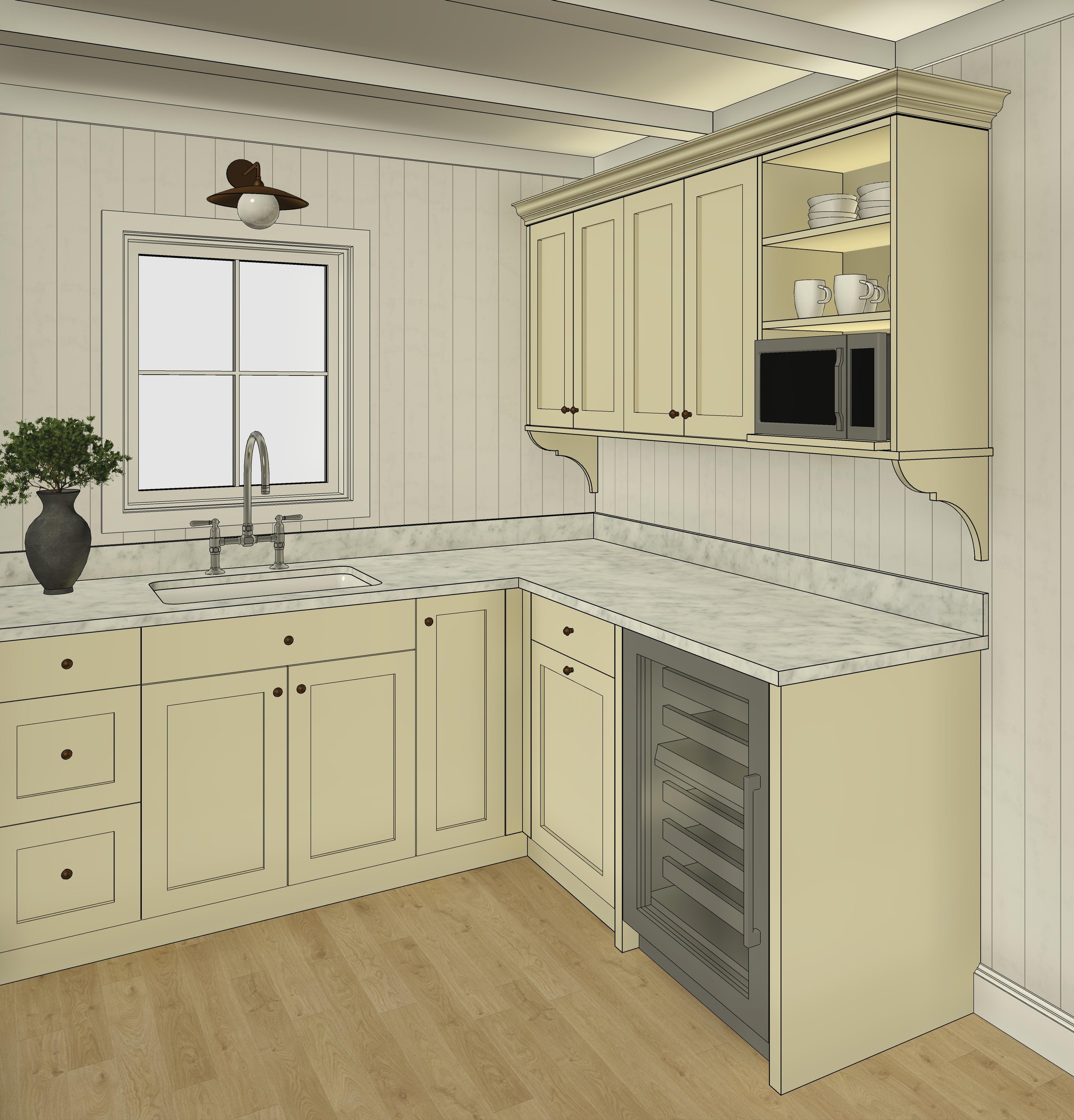 anja - pool house - 3D View - KITCHEN 1.jpg