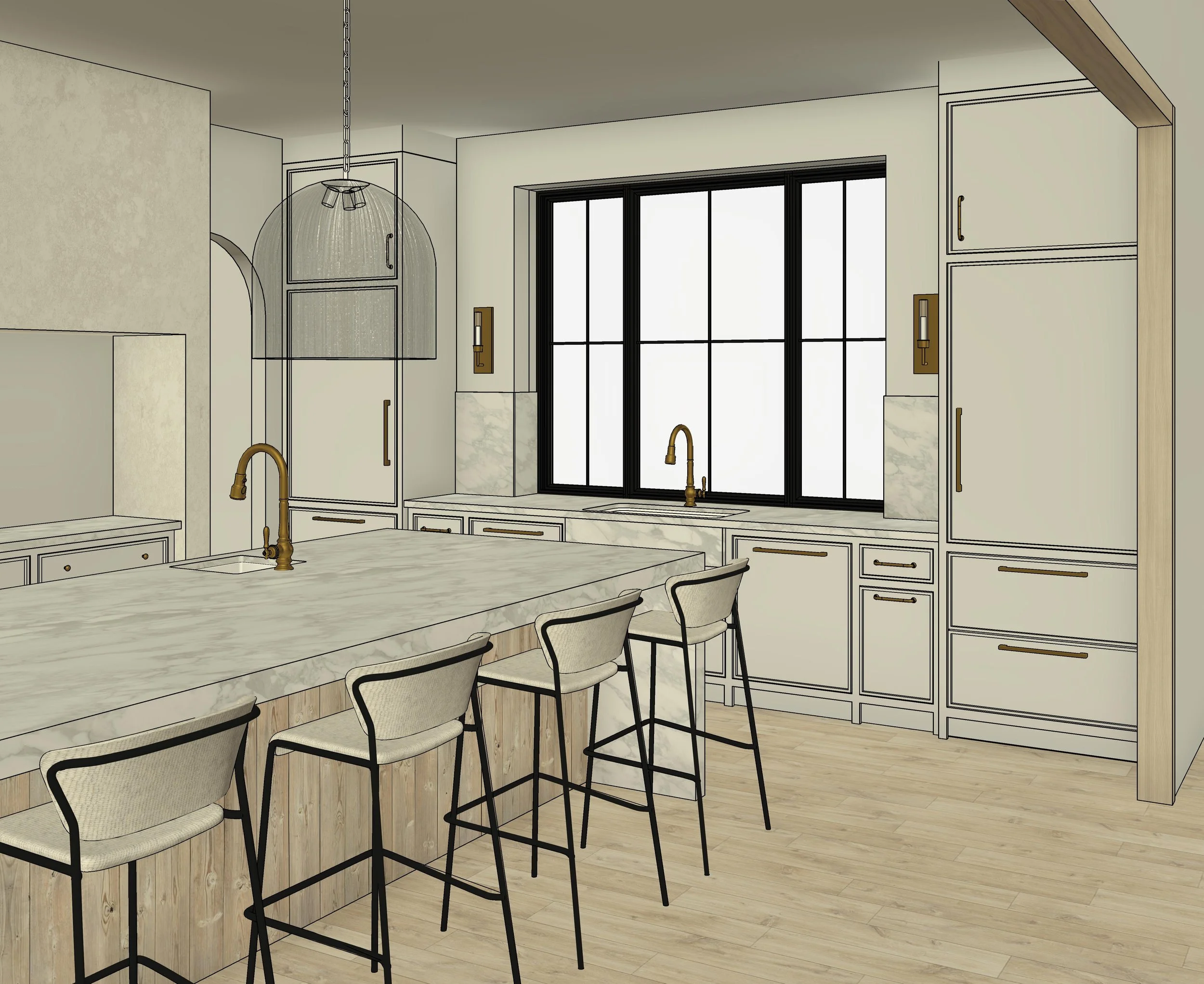 SHAWNA - kitchen sunroom pantry - 3D View - kitchen 5.jpg