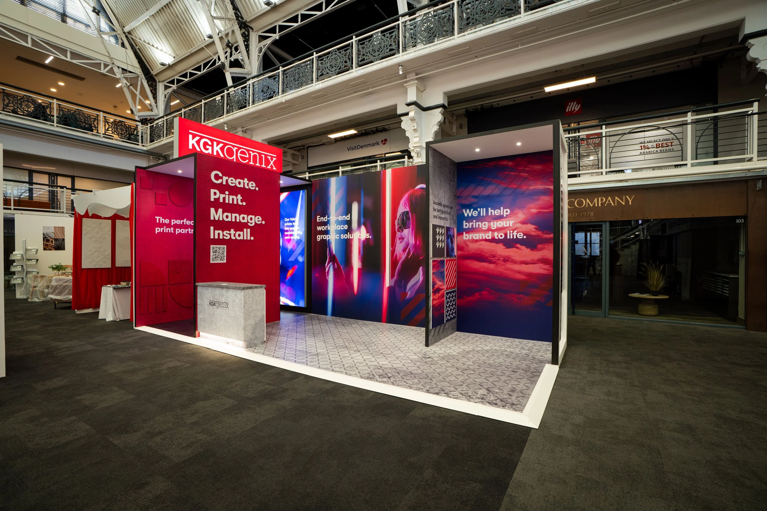 exhibition stand ideas - create, print, manage and install