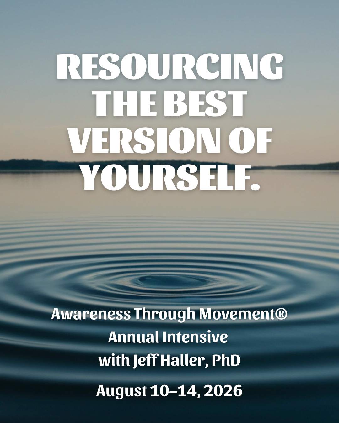 Resourcing the Best Version of Yourself