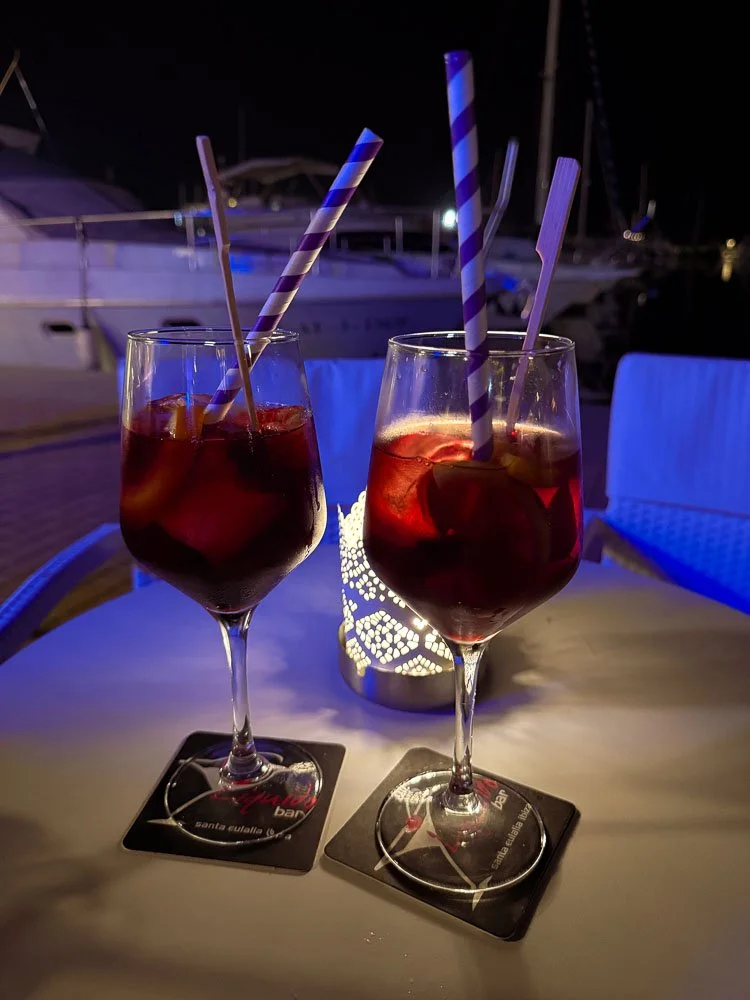 Santa Eulalia Marina Drinks Ibiza