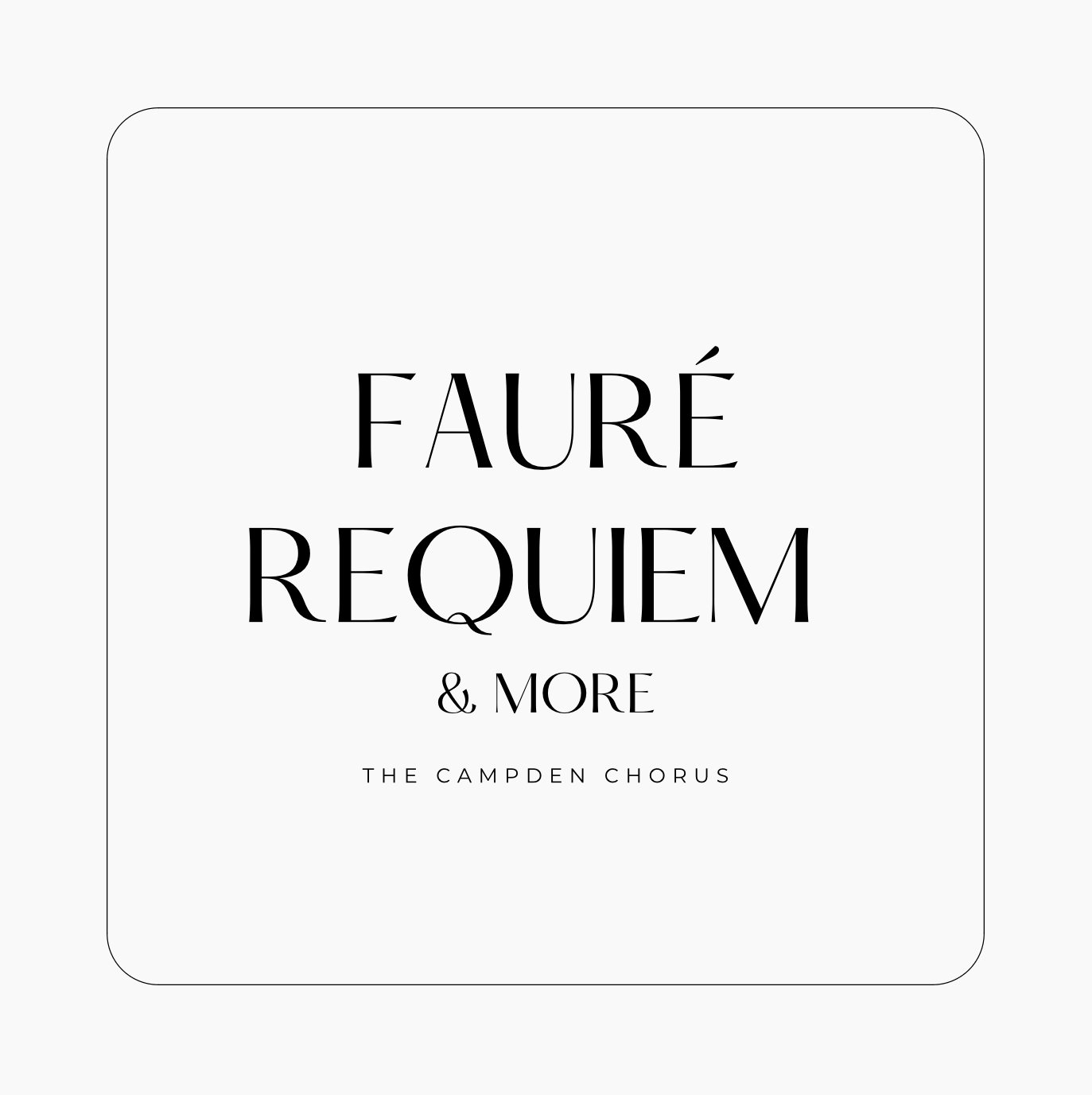 Soprano Soloist | Fauré Requiem & more