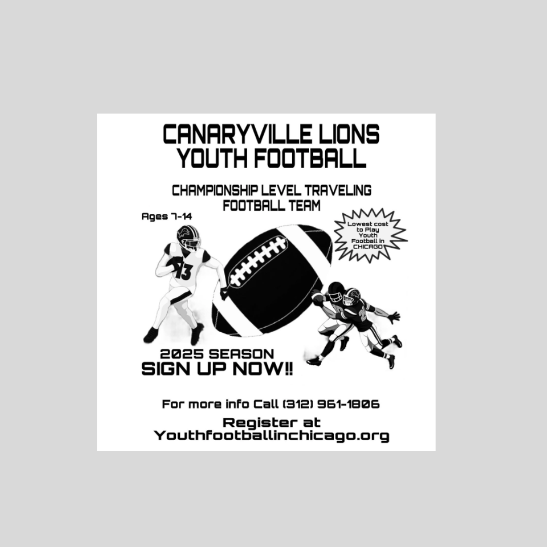Register for Canaryville Lions 2025 Season!
