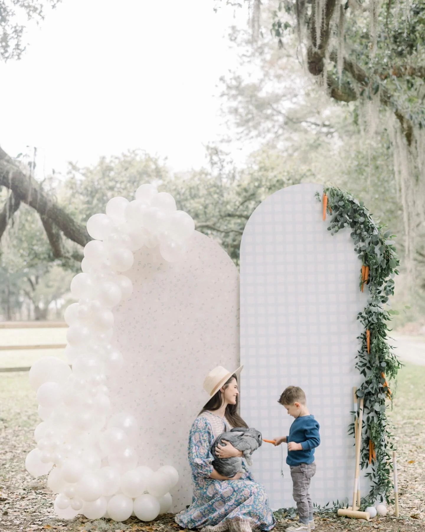 Soft pastels mixed with sweet moments and a dash of bunny love 🐰