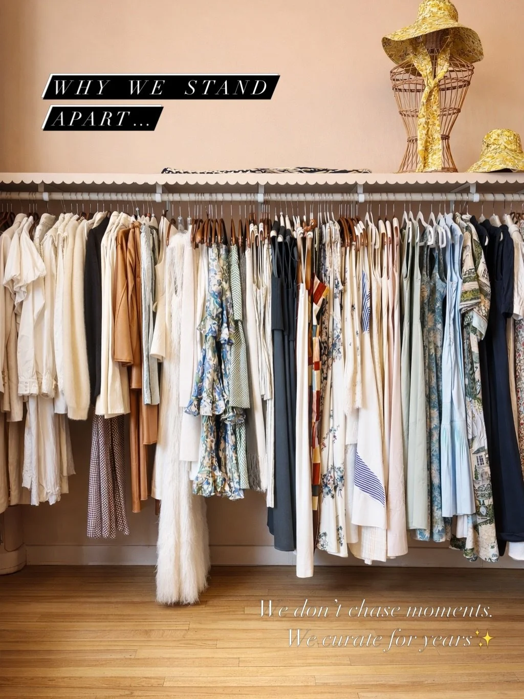 Why we stand apart.

More than 90% of our collection is composed of garments made with 70% or more natural fibers. A large portion is entirely single-fiber &mdash; cotton and organic cotton, silk, linen, cashmere, mohair, alpaca, fine wools.

At mark