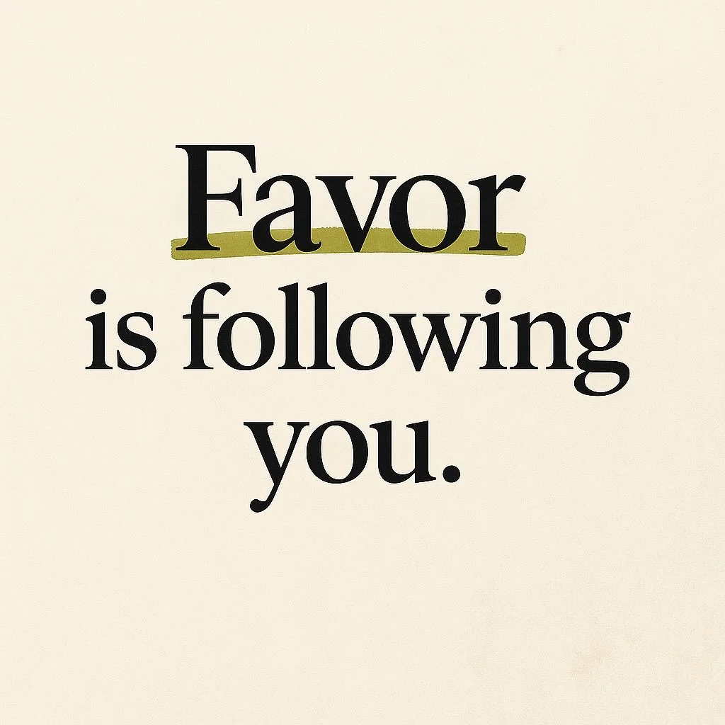 As we step into June, let this be your reminder: You don&rsquo;t have to force what God already favored. 
No matter what you&rsquo;re going through&mdash;let this month be marked by confidence, peace, and divine alignment. June, we&rsquo;re walking i