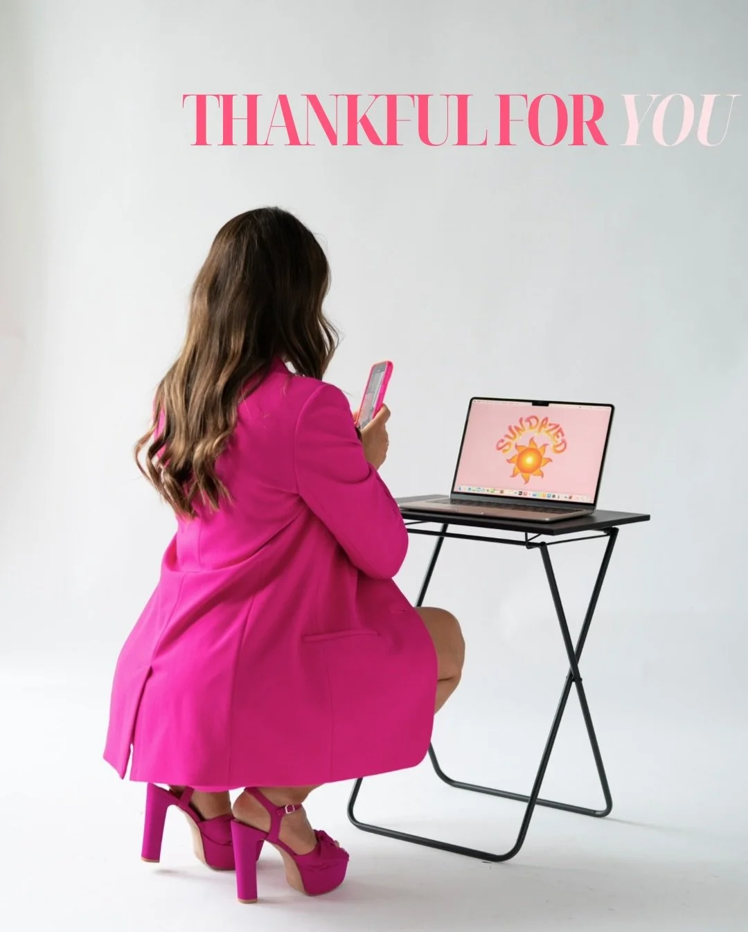 Feeling extra thankful for this season of growth and glow ✨ To my girls and my clients: thank you for filling Sundazed with so much love. Your energy is felt and you are so valued. Grateful every day for the community we&rsquo;ve built together 💖