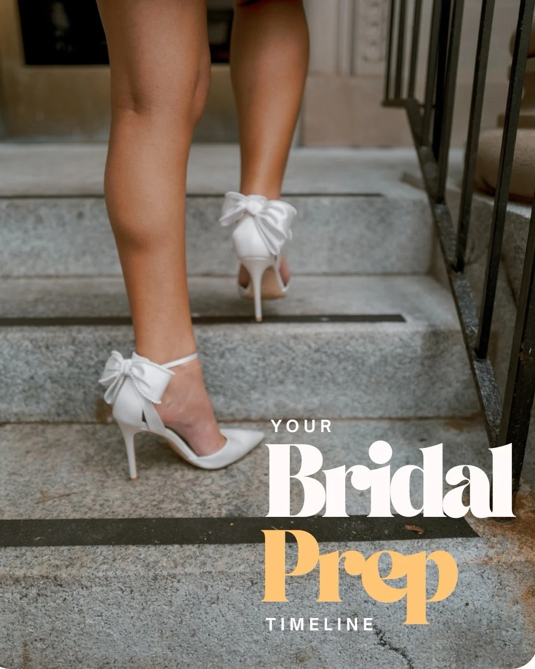 Your beauty appointment map to get you ready for the best day of your life 💍✨