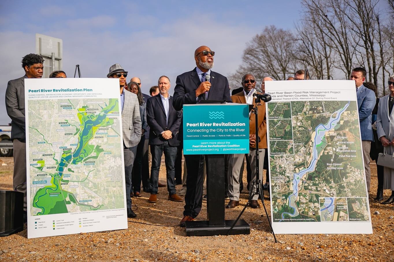 A flood control solution for the Pearl River is officially moving forward. Today&rsquo;s announcement marks a major milestone in long-standing efforts to reduce flood risk and strengthen resilience across the Jackson metro region and surrounding comm