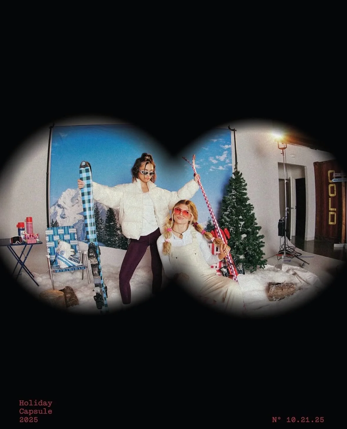 Gimme Beauty bringing the slopes into the studio. Creative Direction @hellojaniegeorge Shot by @matt_shouse