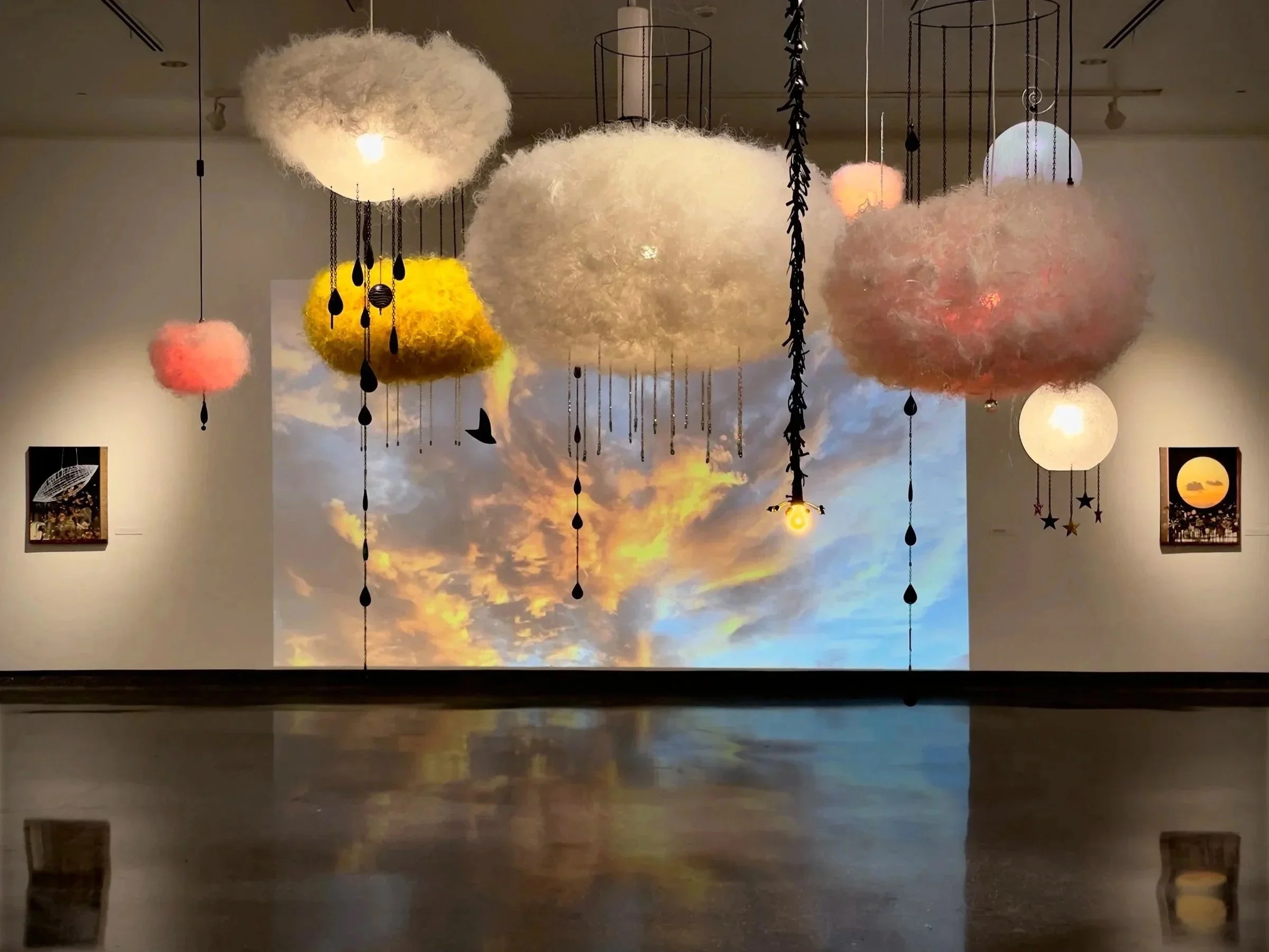 A Crack in the Moon, Cloudscape 2, The Museum of Arts & Sciences, Daytona Beach, FL 2022