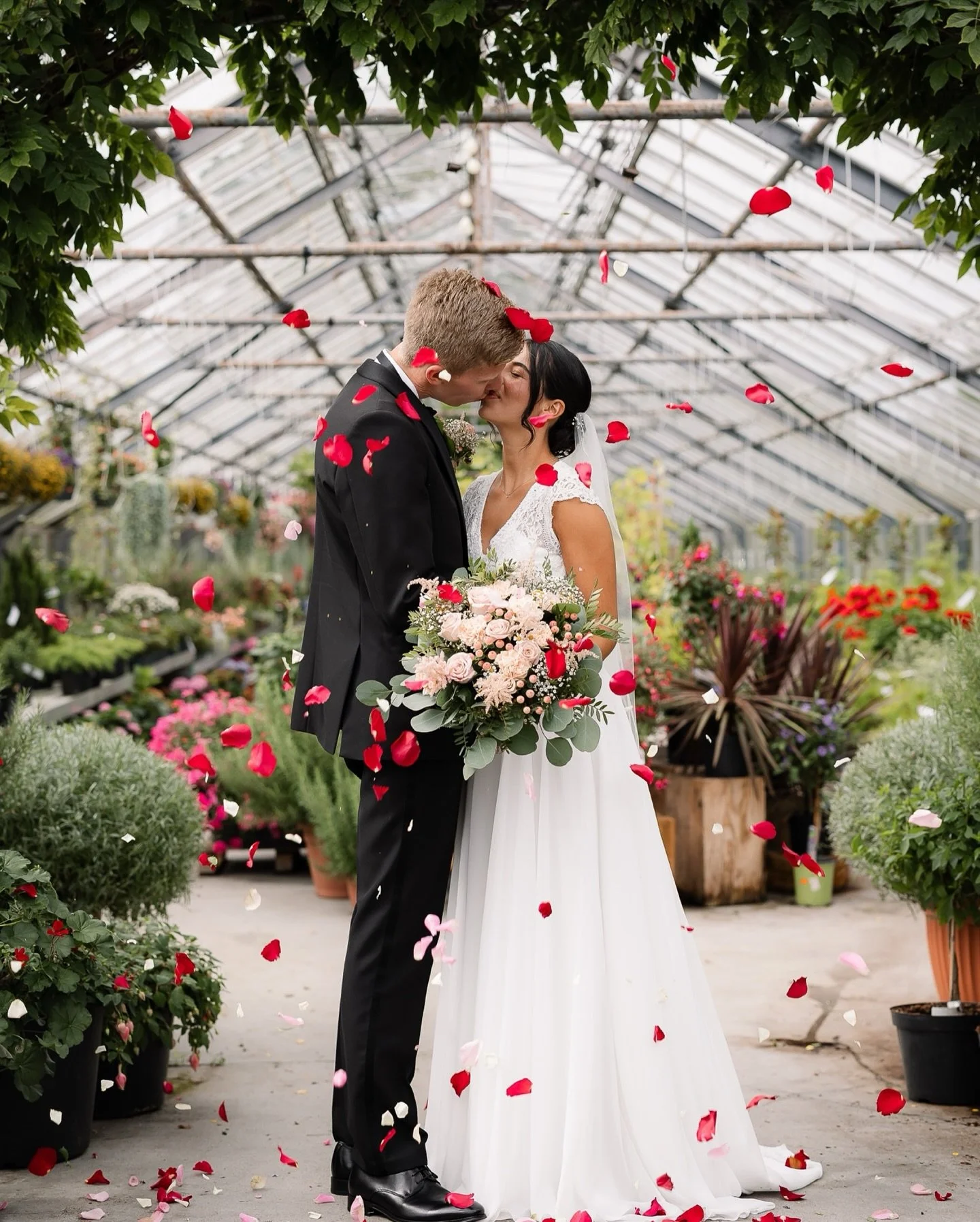 Disse to fikk galleriet sitt p&aring; fredag og jeg m&aring; bare vise disse utrolig fine bildene fra et drivhus/hagesenter.  Det bl&aring;ste en del denne dagen s&aring; da var det fint og kunne v&aelig;re et sted innend&oslash;rs f&oslash;r vi tok 